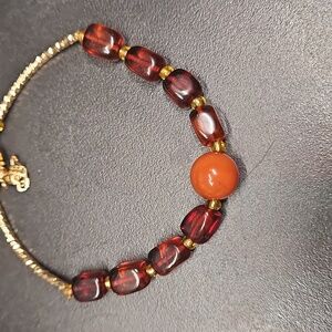 Blood AMBER Adjustable Bracelet